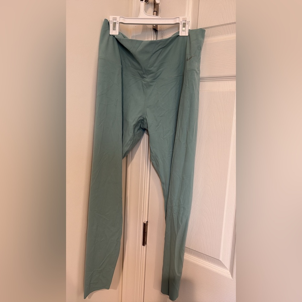 Nike Teal High-Waisted Leggings